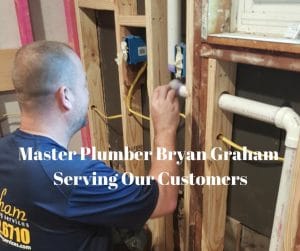 Master Plumber Bryan Graham Serving Our Customers